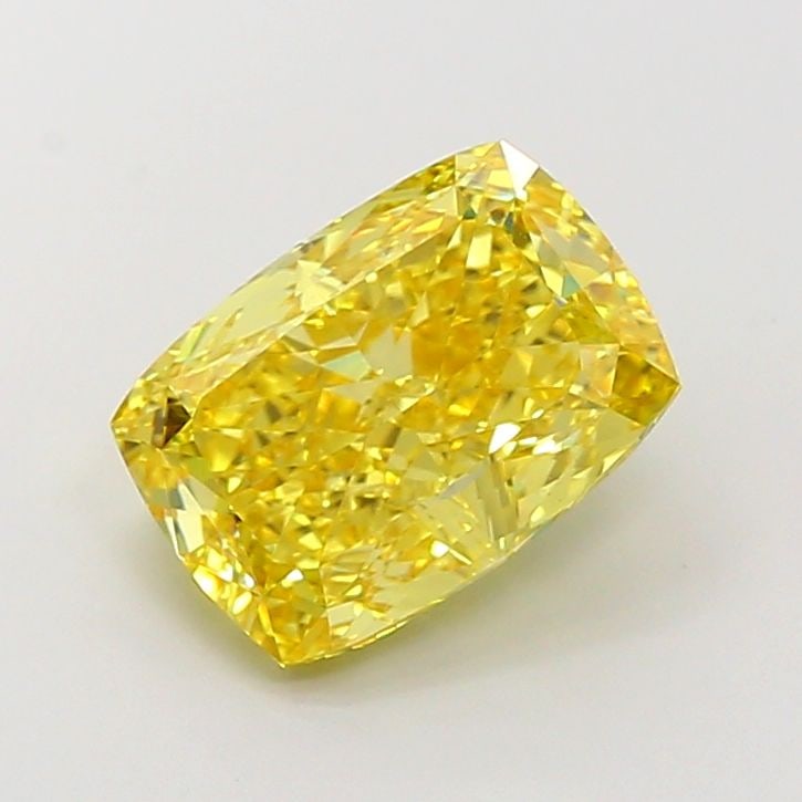 IGI Cushion Brilliant 4.56ct Fancy Vivid Yellow VVS2 - Loose Lab Diamond: IGI Cushion Brilliant 4.56ct Fancy Vivid Yellow VVS2 - Loose Lab Diamond Item Specifics: Source: This Is A Real Diamond Grown In A Lab Not Mined. Carat: 4.56 Cut: - Color: Fancy Vivid Yellow Clarity: 