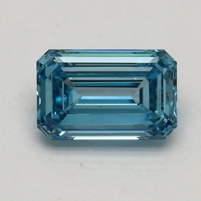 IGI Emerald 0.73ct Fancy Vivid Blue VVS2 - Loose Lab Diamond: IGI Emerald 0.73ct Fancy Vivid Blue VVS2 - Loose Lab Diamond Item Specifics: Source: This Is A Real Diamond Grown In A Lab Not Mined. Carat: 0.73 Cut: - Color: Fancy Vivid Blue Clarity: VVS2 Polish: E
