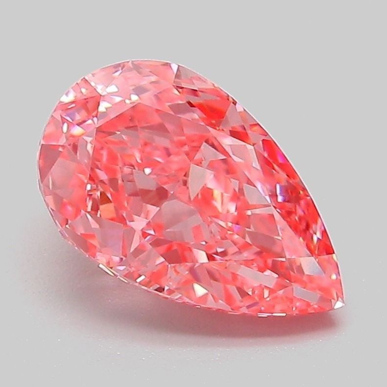IGI Pear 2.08ct Fancy Vivid Pink VVS2 - Loose Lab Diamond: IGI Pear 2.08ct Fancy Vivid Pink VVS2 - Loose Lab Diamond Item Specifics: Source: This Is A Real Diamond Grown In A Lab Not Mined. Carat: 2.08 Cut: - Color: Fancy Vivid Pink Clarity: VVS2 Polish: EX S