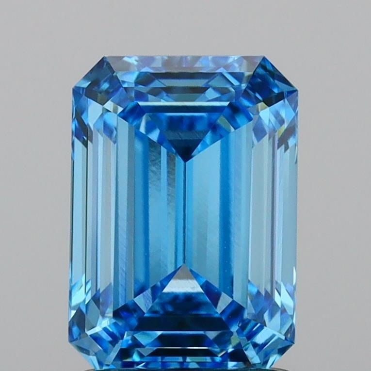 IGI Emerald 1.6ct Fancy Vivid Blue VVS1 - Loose Lab Diamond: IGI Emerald 1.6ct Fancy Vivid Blue VVS1 - Loose Lab Diamond Item Specifics: Source: This Is A Real Diamond Grown In A Lab Not Mined. Carat: 1.6 Cut: - Color: Fancy Vivid Blue Clarity: VVS1 Polish: EX 