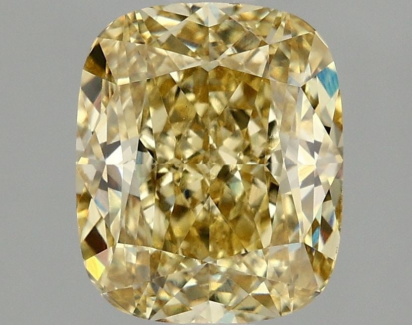 IGI Cushion Modified 1.97ct Fancy Vivid Yellow VVS2 - Loose Lab Diamond: IGI Cushion Modified 1.97ct Fancy Vivid Yellow VVS2 - Loose Lab Diamond Item Specifics: Source: This Is A Real Diamond Grown In A Lab Not Mined. Carat: 1.97 Cut: - Color: Fancy Vivid Yellow Clarity: V