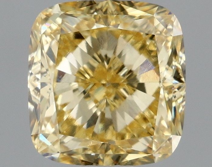 IGI Cushion Modified 1.58ct Fancy Intense Yellow VVS2 - Loose Lab Diamond: IGI Cushion Modified 1.58ct Fancy Intense Yellow VVS2 - Loose Lab Diamond Item Specifics: Source: This Is A Real Diamond Grown In A Lab Not Mined. Carat: 1.58 Cut: - Color: Fancy Intense Yellow Clarit