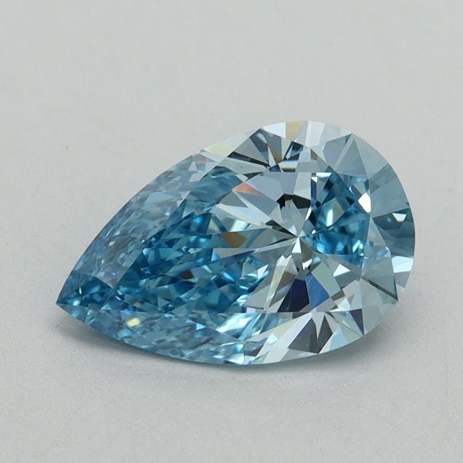 IGI Pear 1.18ct Fancy Vivid Blue VVS2 - Loose Lab Diamond: IGI Pear 1.18ct Fancy Vivid Blue VVS2 - Loose Lab Diamond Item Specifics: Source: This Is A Real Diamond Grown In A Lab Not Mined. Carat: 1.18 Cut: - Color: Fancy Vivid Blue Clarity: VVS2 Polish: EX