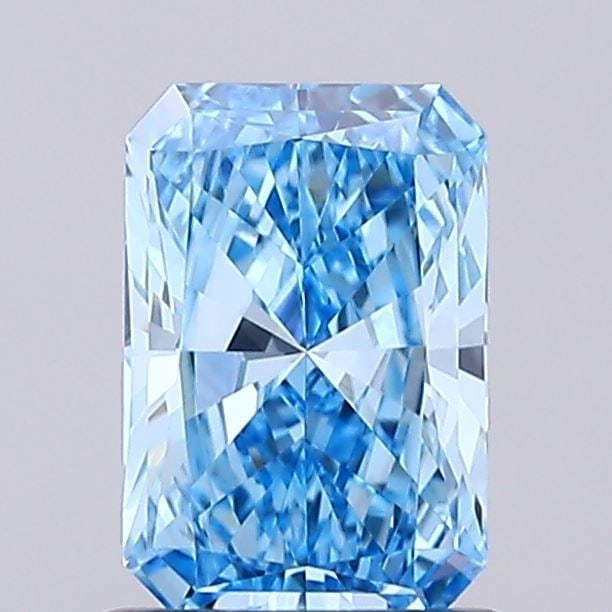 IGI Radiant 0.95ct Fancy Vivid Blue VVS2 - Loose Lab Diamond: IGI Radiant 0.95ct Fancy Vivid Blue VVS2 - Loose Lab Diamond Item Specifics: Source: This Is A Real Diamond Grown In A Lab Not Mined. Carat: 0.95 Cut: - Color: Fancy Vivid Blue Clarity: VVS2 Polish: