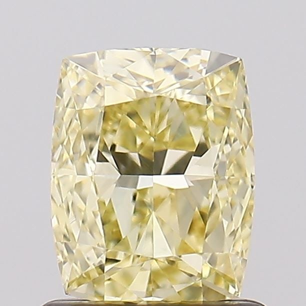 IGI Cushion Modified 1.08ct Fancy Light Yellow VVS2 - Loose Lab Diamond: IGI Cushion Modified 1.08ct Fancy Light Yellow VVS2 - Loose Lab Diamond Item Specifics: Source: This Is A Real Diamond Grown In A Lab Not Mined. Carat: 1.08 Cut: - Color: Fancy Light Yellow Clarity: V