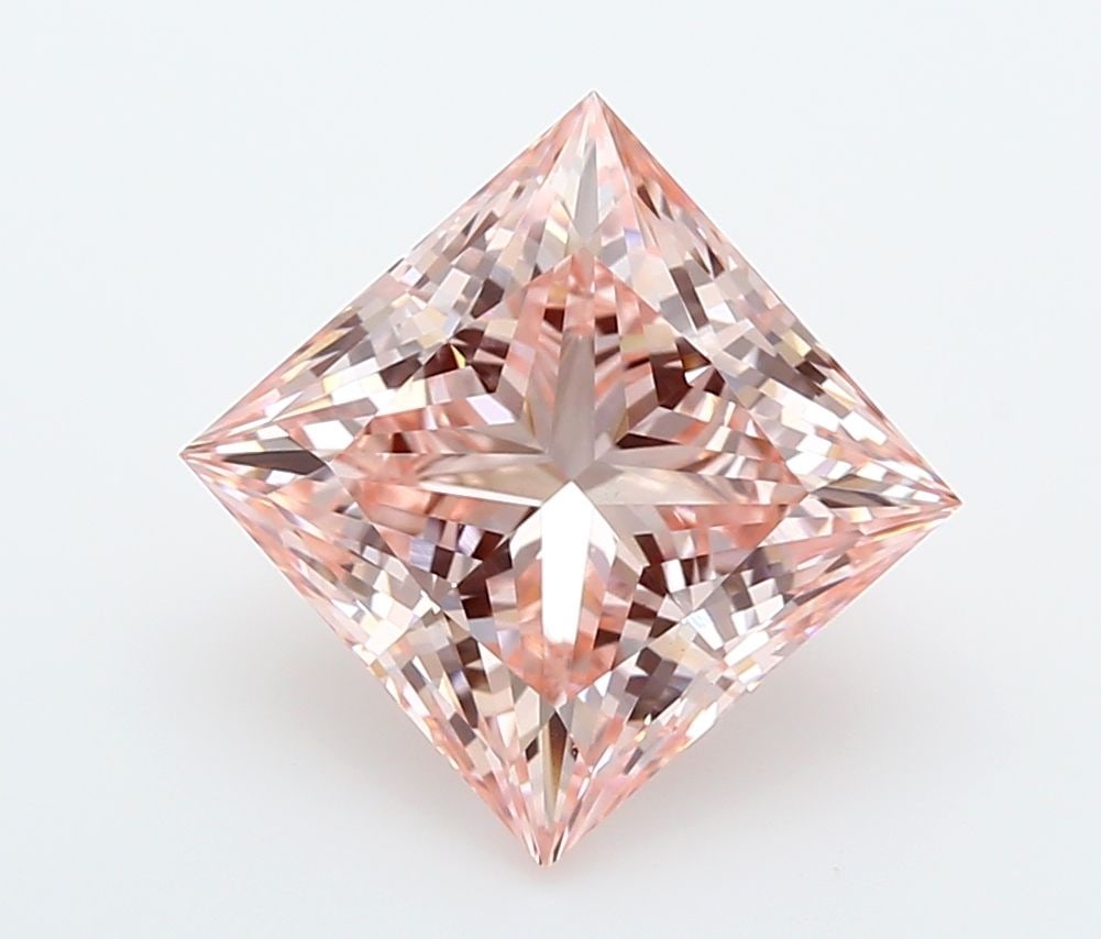 IGI Princess 4.04ct Fancy Intense Pink VVS2 - Loose Lab Diamond: IGI Princess 4.04ct Fancy Intense Pink VVS2 - Loose Lab Diamond Item Specifics: Source: This Is A Real Diamond Grown In A Lab Not Mined. Carat: 4.04 Cut: - Color: Fancy Intense Pink Clarity: VVS2 Poli