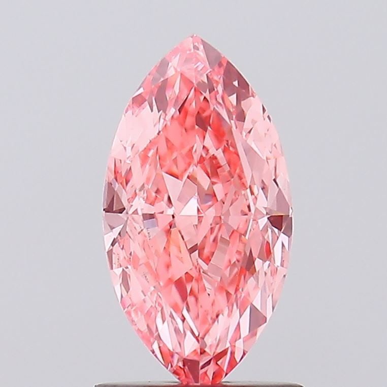 IGI Marquise 1.5ct Fancy Vivid Pink VVS2 - Loose Lab Diamond: IGI Marquise 1.5ct Fancy Vivid Pink VVS2 - Loose Lab Diamond Item Specifics: Source: This Is A Real Diamond Grown In A Lab Not Mined. Carat: 1.5 Cut: - Color: Fancy Vivid Pink Clarity: VVS2 Polish: EX