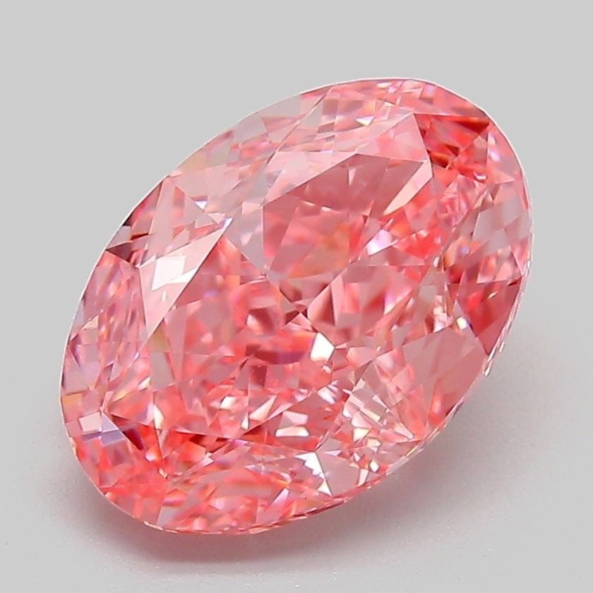 IGI Oval 3.09ct Fancy Vivid Pink VVS2 - Loose Lab Diamond: IGI Oval 3.09ct Fancy Vivid Pink VVS2 - Loose Lab Diamond Item Specifics: Source: This Is A Real Diamond Grown In A Lab Not Mined. Carat: 3.09 Cut: - Color: Fancy Vivid Pink Clarity: VVS2 Polish: EX S
