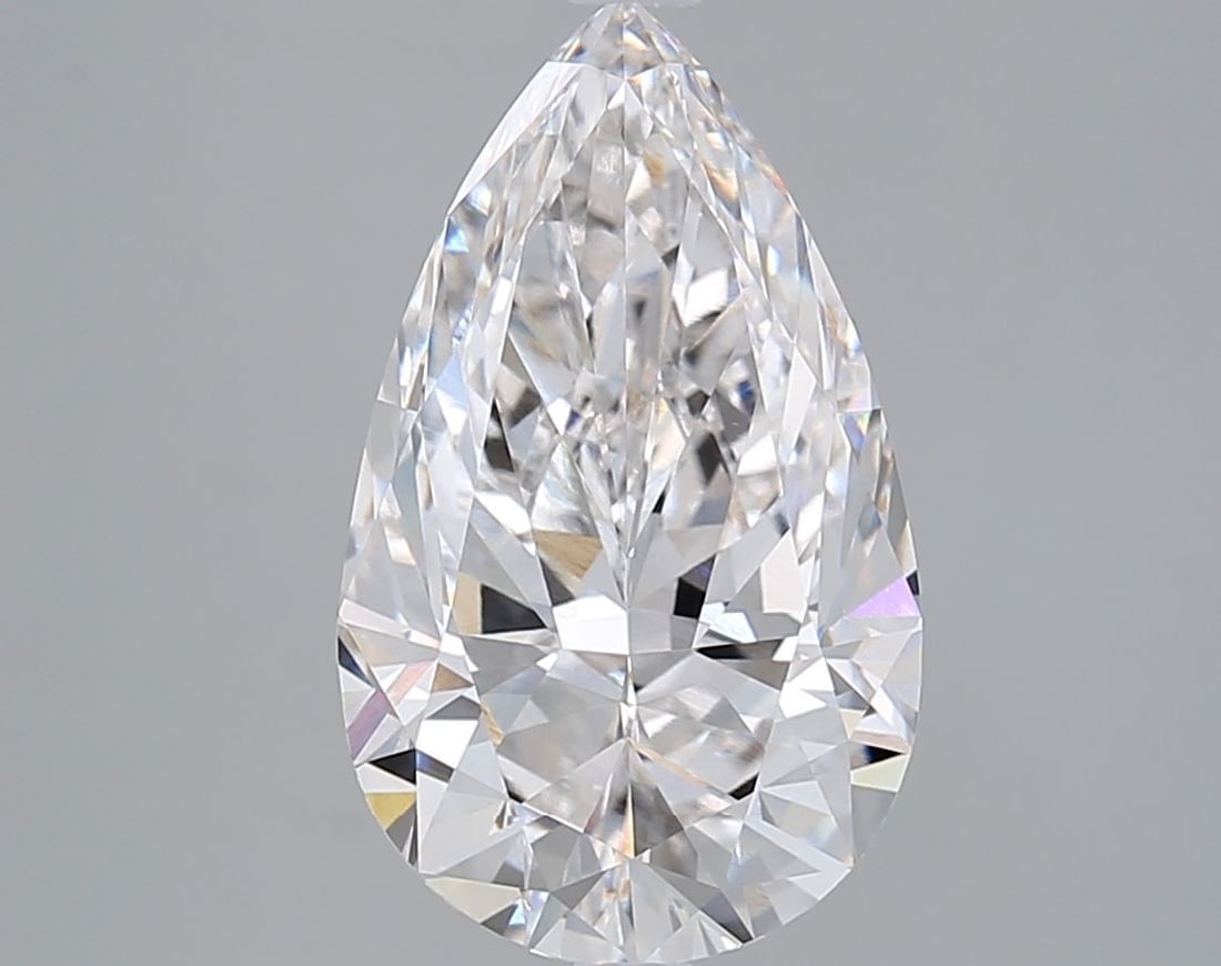 IGI Pear 4.31ct G VVS2 - Loose Lab Diamond: IGI Pear 4.31ct G VVS2 - Loose Lab Diamond Item Specifics: Source: This Is A Real Diamond Grown In A Lab Not Mined. Carat: 4.31 Cut: - Color: G Clarity: VVS2 Polish: EX Symmetry: EX Measurements: 14.8