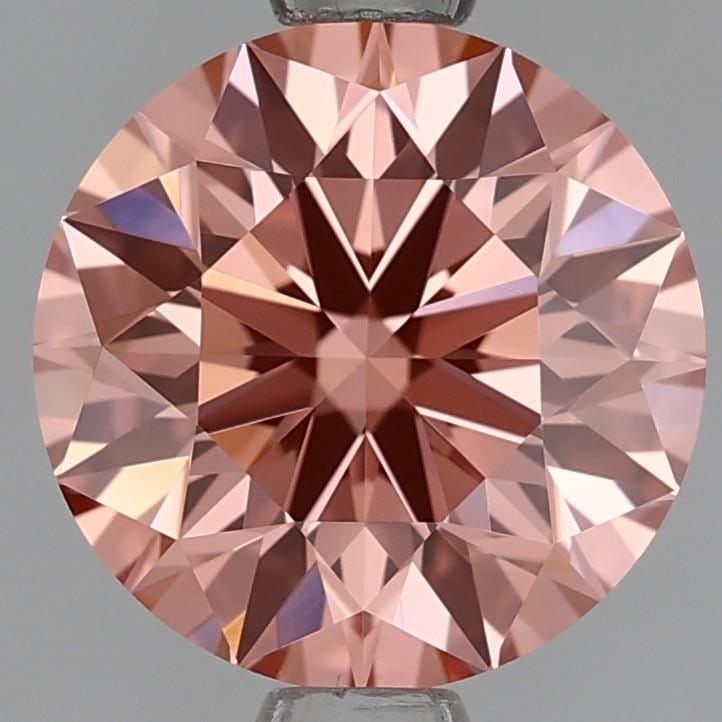 Round 1.53ct Fancy Orangey Pink VVS1 - Loose Lab Diamond: Round 1.53ct Fancy Orangey Pink VVS1 - Loose Lab Diamond Item Specifics: Source: This Is A Real Diamond Grown In A Lab Not Mined. Carat: 1.53 Cut: EX Color: Fancy Orangey Pink Clarity: VVS1 Polish: