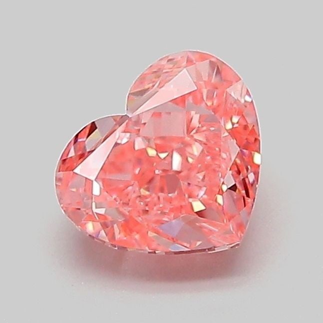 IGI Heart 1.08ct Fancy Vivid Pink VVS2 - Loose Lab Diamond: IGI Heart 1.08ct Fancy Vivid Pink VVS2 - Loose Lab Diamond Item Specifics: Source: This Is A Real Diamond Grown In A Lab Not Mined. Carat: 1.08 Cut: - Color: Fancy Vivid Pink Clarity: VVS2 Polish: EX 