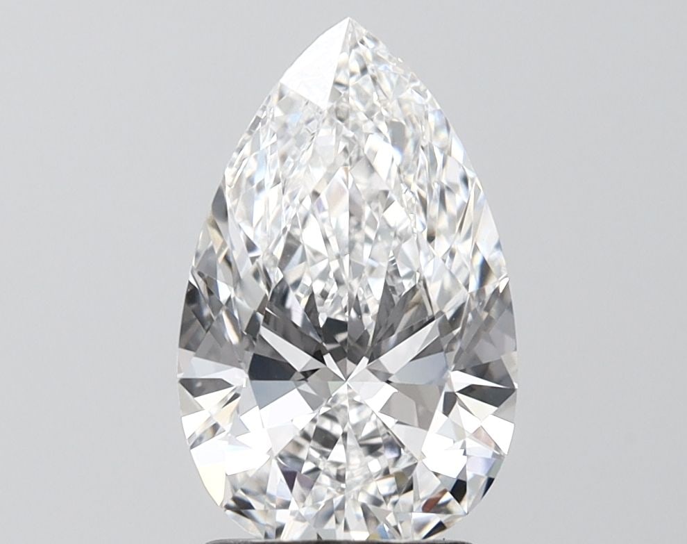 IGI Pear 2.03ct E VVS2 - Loose Lab Diamond: IGI Pear 2.03ct E VVS2 - Loose Lab Diamond Item Specifics: Source: This Is A Real Diamond Grown In A Lab Not Mined. Carat: 2.03 Cut: - Color: E Clarity: VVS2 Polish: EX Symmetry: EX Measurements: 11.5