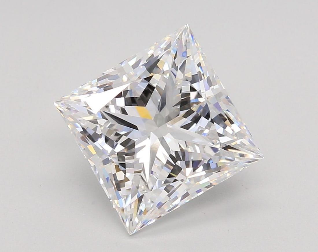 IGI Princess 5.07ct E VVS2 - Loose Lab Diamond: IGI Princess 5.07ct E VVS2 - Loose Lab Diamond Item Specifics: Source: This Is A Real Diamond Grown In A Lab Not Mined. Carat: 5.07 Cut: - Color: E Clarity: VVS2 Polish: EX Symmetry: EX Measurements: 