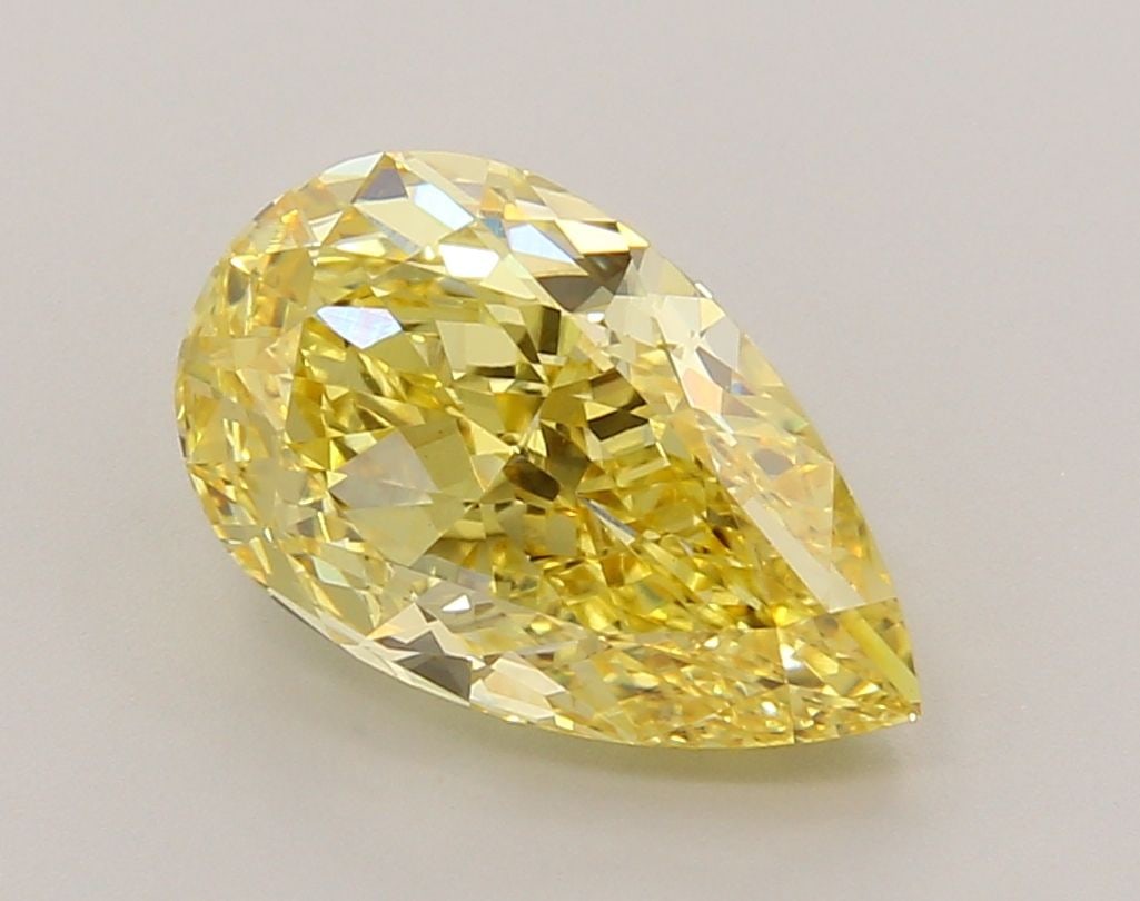 IGI Pear 3.01ct Fancy Vivid Yellow VVS2 - Loose Lab Diamond: IGI Pear 3.01ct Fancy Vivid Yellow VVS2 - Loose Lab Diamond Item Specifics: Source: This Is A Real Diamond Grown In A Lab Not Mined. Carat: 3.01 Cut: - Color: Fancy Vivid Yellow Clarity: VVS2 Polish: