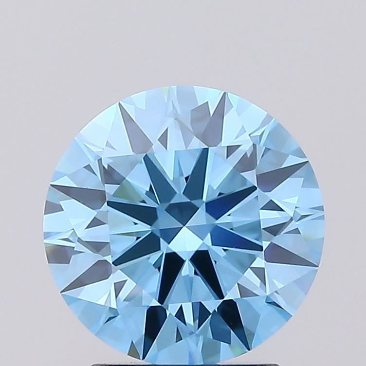 IGI Round 2.26ct Fancy Vivid Blue VVS2 - Ideal Loose Lab Diamond: IGI Round 2.26ct Fancy Vivid Blue VVS2 - Ideal Loose Lab Diamond Item Specifics: Source: This Is A Real Diamond Grown In A Lab Not Mined. Carat: 2.26 Cut: ID Color: Fancy Vivid Blue Clarity: VVS2 Poli