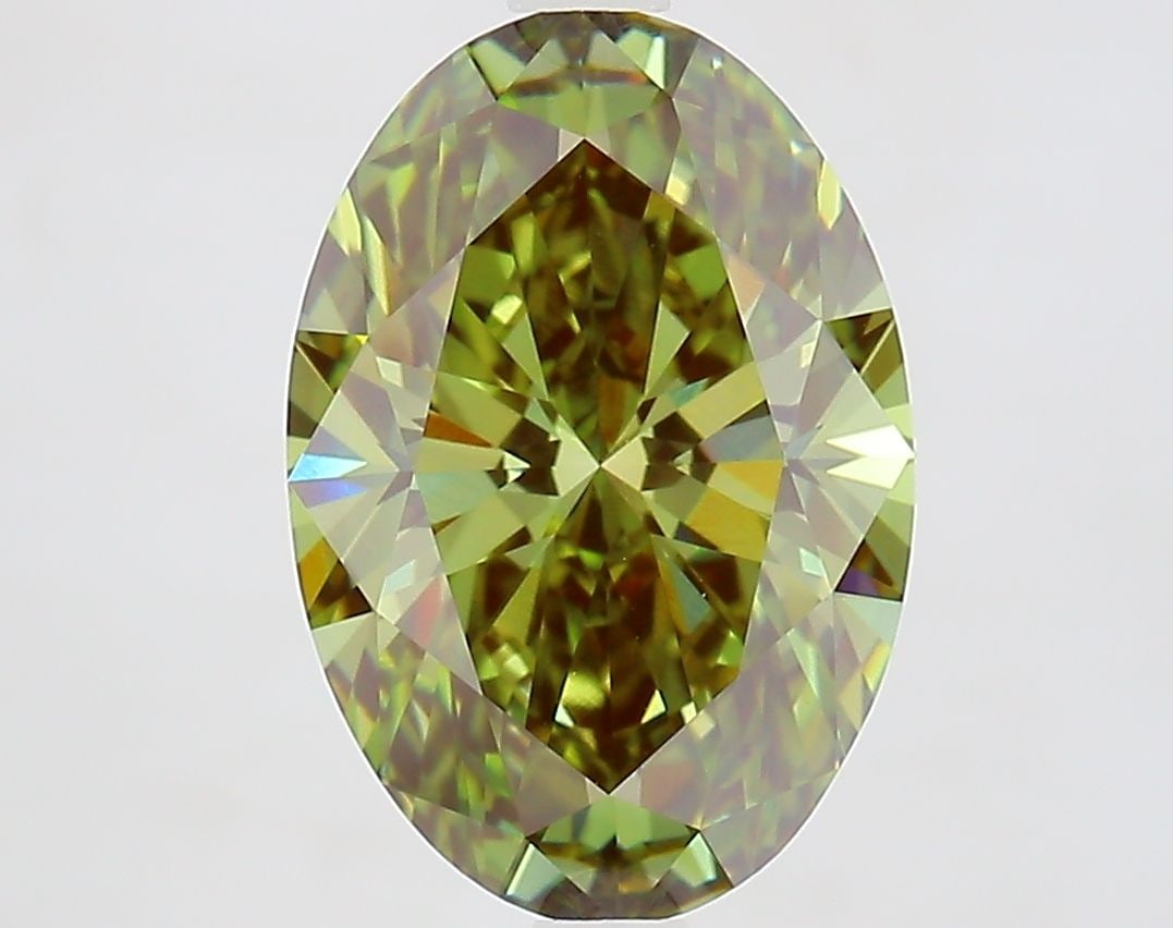 IGI Oval 3.71ct Fancy Vivid Green VVS2 - Loose Lab Diamond: IGI Oval 3.71ct Fancy Vivid Green VVS2 - Loose Lab Diamond Item Specifics: Source: This Is A Real Diamond Grown In A Lab Not Mined. Carat: 3.71 Cut: - Color: Fancy Vivid Green Clarity: VVS2 Polish: EX