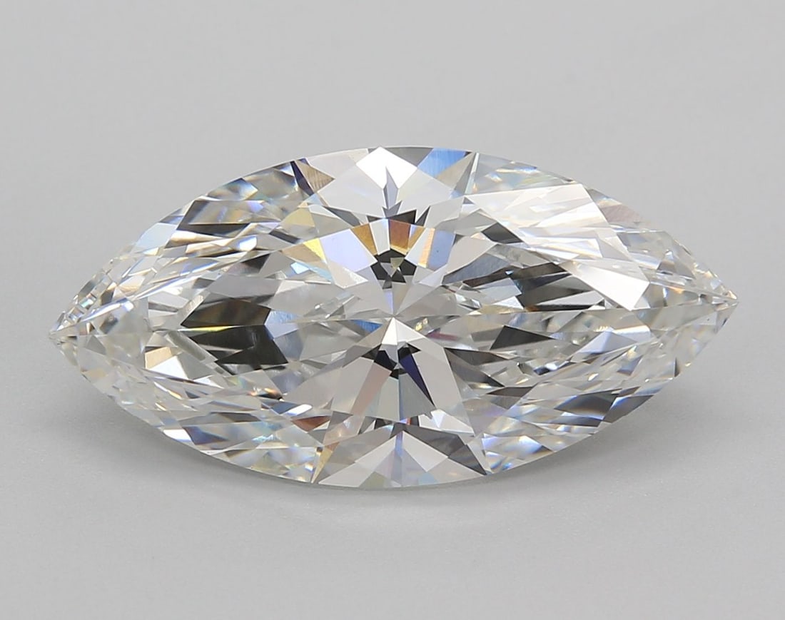 IGI Marquise 6.02ct F VVS2 - Loose Lab Diamond: IGI Marquise 6.02ct F VVS2 - Loose Lab Diamond Item Specifics: Source: This Is A Real Diamond Grown In A Lab Not Mined. Carat: 6.02 Cut: - Color: F Clarity: VVS2 Polish: EX Symmetry: EX Measurements: 