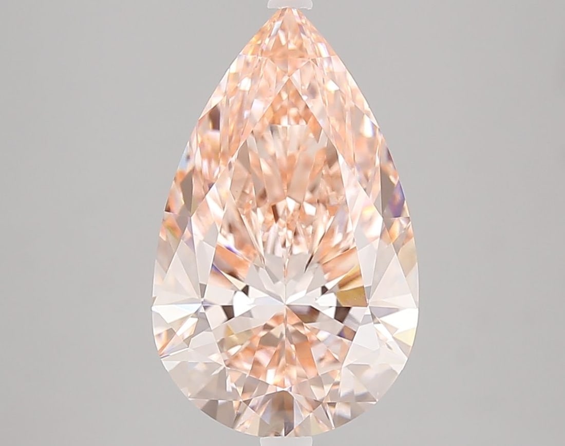 IGI Pear 4.15ct Fancy Vivid Pink VVS2 - Loose Lab Diamond: IGI Pear 4.15ct Fancy Vivid Pink VVS2 - Loose Lab Diamond Item Specifics: Source: This Is A Real Diamond Grown In A Lab Not Mined. Carat: 4.15 Cut: - Color: Fancy Vivid Pink Clarity: VVS2 Polish: EX S