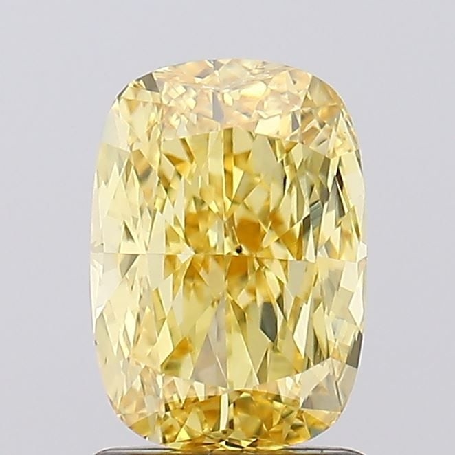 IGI Cushion Modified 1.5ct Fancy Intense Yellow VVS2 - Loose Lab Diamond: IGI Cushion Modified 1.5ct Fancy Intense Yellow VVS2 - Loose Lab Diamond Item Specifics: Source: This Is A Real Diamond Grown In A Lab Not Mined. Carat: 1.5 Cut: - Color: Fancy Intense Yellow Clarity: