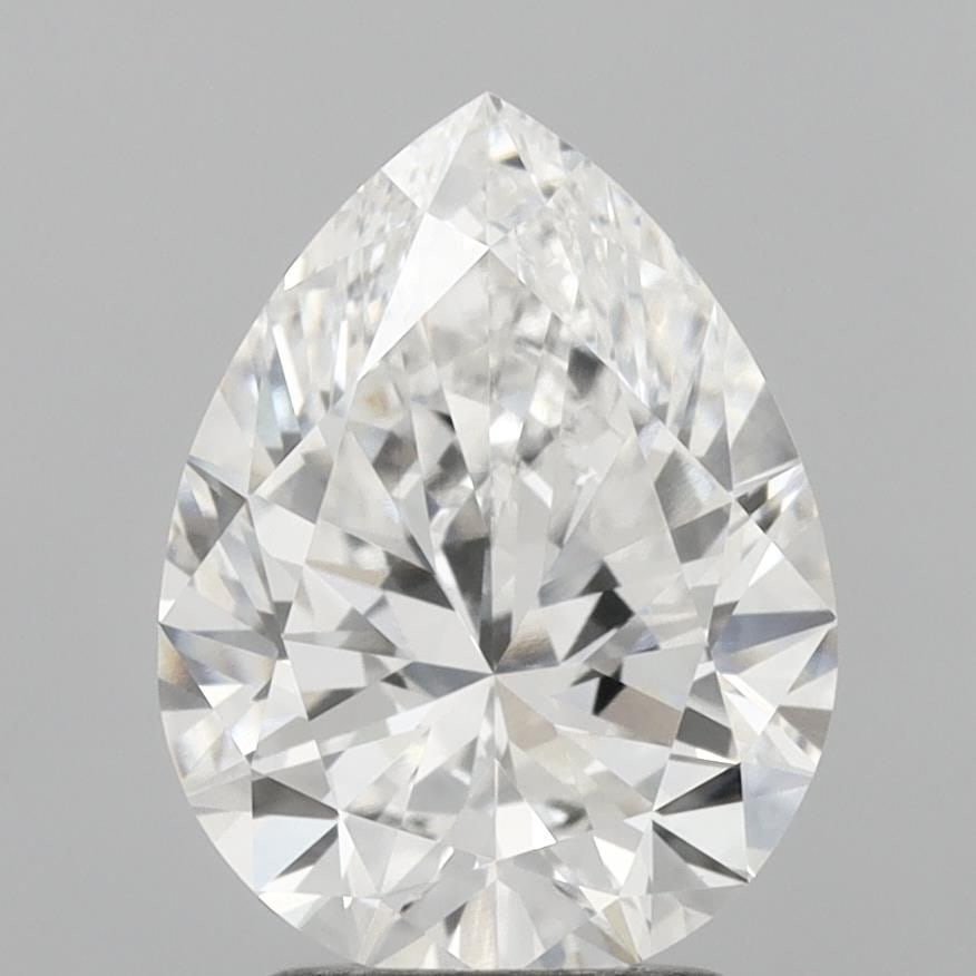 IGI Pear 2.5ct E VVS2 - Loose Lab Diamond: IGI Pear 2.5ct E VVS2 - Loose Lab Diamond Item Specifics: Source: This Is A Real Diamond Grown In A Lab Not Mined. Carat: 2.5 Cut: - Color: E Clarity: VVS2 Polish: EX Symmetry: EX Measurements: 10.58L