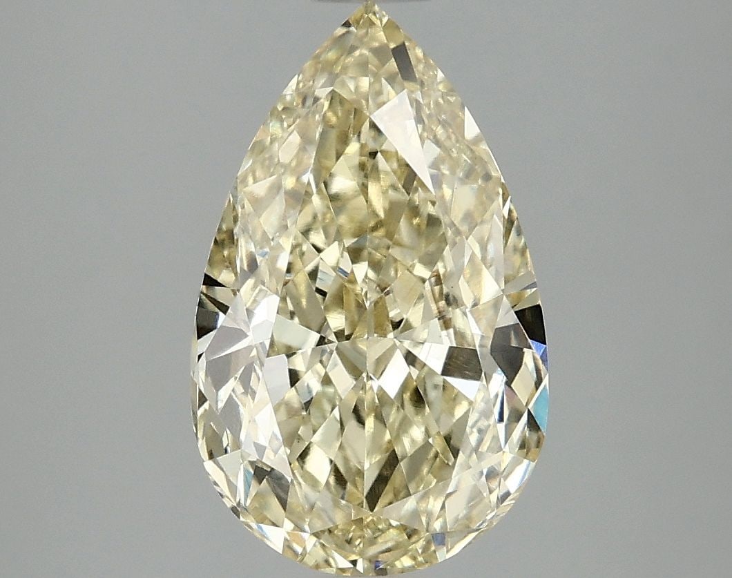 IGI Pear 3.03ct Fancy Intense Yellow VVS2 - Loose Lab Diamond: IGI Pear 3.03ct Fancy Intense Yellow VVS2 - Loose Lab Diamond Item Specifics: Source: This Is A Real Diamond Grown In A Lab Not Mined. Carat: 3.03 Cut: - Color: Fancy Intense Yellow Clarity: VVS2 Poli