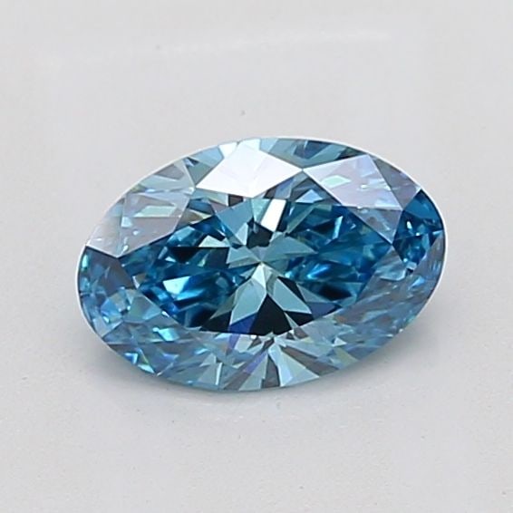 IGI Oval 1.02ct Fancy Vivid Blue VVS2 - Loose Lab Diamond: IGI Oval 1.02ct Fancy Vivid Blue VVS2 - Loose Lab Diamond Item Specifics: Source: This Is A Real Diamond Grown In A Lab Not Mined. Carat: 1.02 Cut: - Color: Fancy Vivid Blue Clarity: VVS2 Polish: EX S