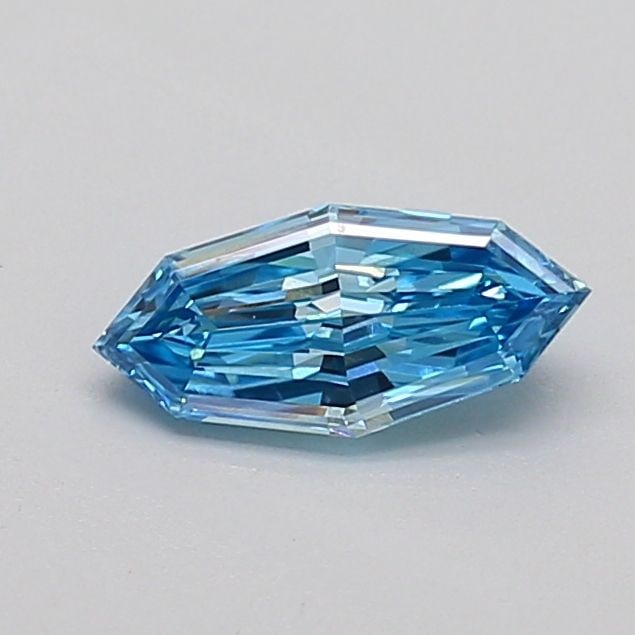 IGI Octagonal 0.49ct Fancy Vivid Blue VVS2 - Loose Lab Diamond: IGI Octagonal 0.49ct Fancy Vivid Blue VVS2 - Loose Lab Diamond Item Specifics: Source: This Is A Real Diamond Grown In A Lab Not Mined. Carat: 0.49 Cut: - Color: Fancy Vivid Blue Clarity: VVS2 Polish: