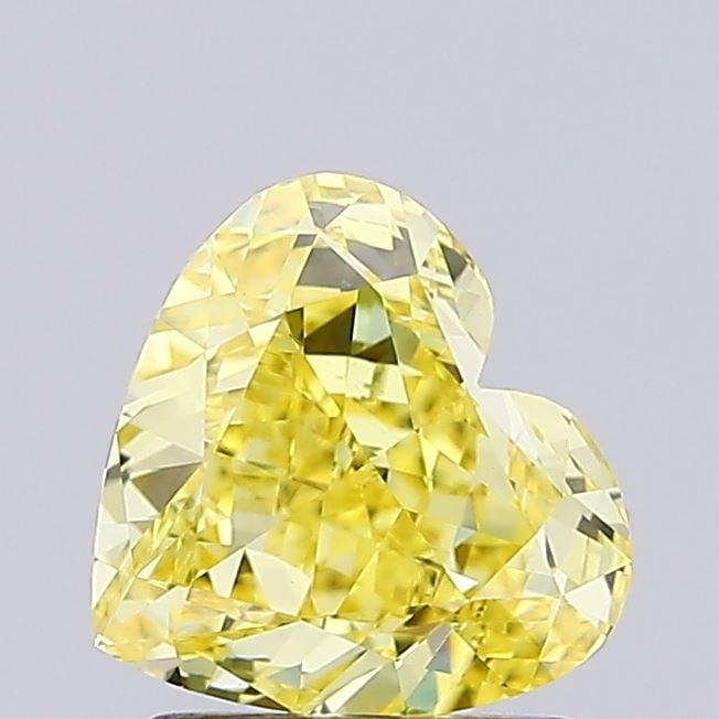 IGI Heart 1.89ct Fancy Vivid Yellow VVS2 - Loose Lab Diamond: IGI Heart 1.89ct Fancy Vivid Yellow VVS2 - Loose Lab Diamond Item Specifics: Source: This Is A Real Diamond Grown In A Lab Not Mined. Carat: 1.89 Cut: - Color: Fancy Vivid Yellow Clarity: VVS2 Polish: