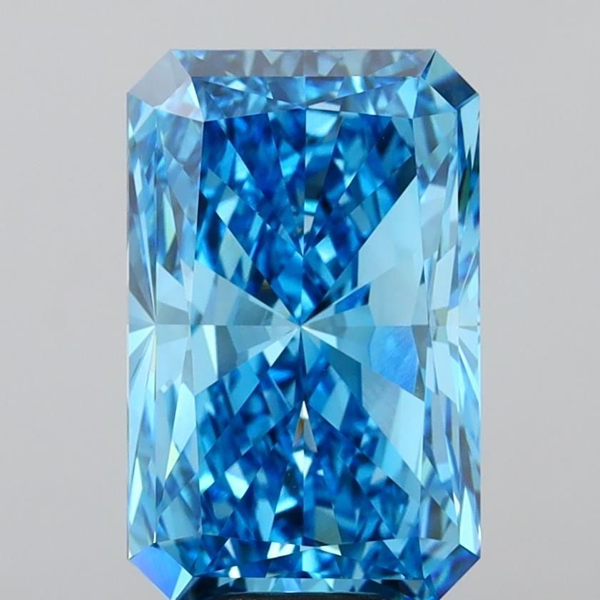 IGI Radiant 10.06ct Fancy Vivid Blue VVS2 - Loose Lab Diamond: IGI Radiant 10.06ct Fancy Vivid Blue VVS2 - Loose Lab Diamond Item Specifics: Source: This Is A Real Diamond Grown In A Lab Not Mined. Carat: 10.06 Cut: - Color: Fancy Vivid Blue Clarity: VVS2 Polish: