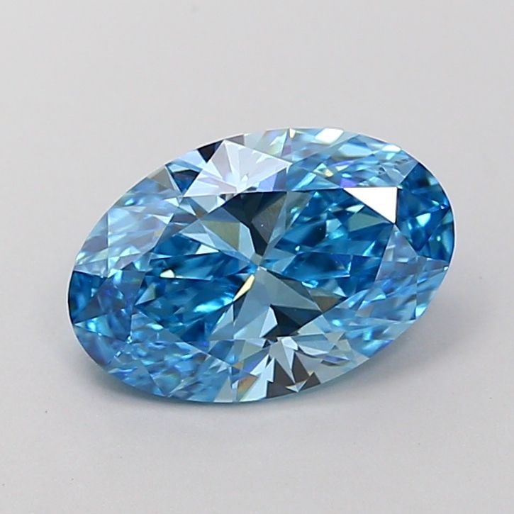 IGI Oval 1.45ct Fancy Vivid Blue VVS2 - Loose Lab Diamond: IGI Oval 1.45ct Fancy Vivid Blue VVS2 - Loose Lab Diamond Item Specifics: Source: This Is A Real Diamond Grown In A Lab Not Mined. Carat: 1.45 Cut: - Color: Fancy Vivid Blue Clarity: VVS2 Polish: EX S