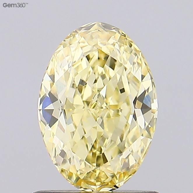 IGI Oval 1.04ct Fancy Intense Yellow VVS2 - Loose Lab Diamond: IGI Oval 1.04ct Fancy Intense Yellow VVS2 - Loose Lab Diamond Item Specifics: Source: This Is A Real Diamond Grown In A Lab Not Mined. Carat: 1.04 Cut: - Color: Fancy Intense Yellow Clarity: VVS2 Poli