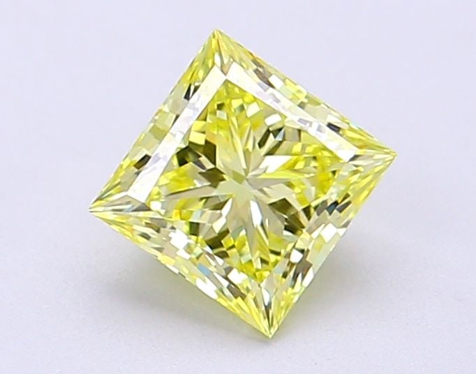 IGI Princess 1.02ct Fancy Intense Yellow VVS2 - Loose Lab Diamond: IGI Princess 1.02ct Fancy Intense Yellow VVS2 - Loose Lab Diamond Item Specifics: Source: This Is A Real Diamond Grown In A Lab Not Mined. Carat: 1.02 Cut: - Color: Fancy Intense Yellow Clarity: VVS2 