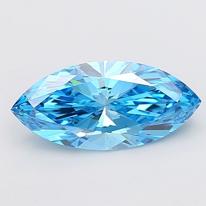 IGI Marquise 3.0ct Fancy Vivid Blue VVS2 - Loose Lab Diamond: IGI Marquise 3.0ct Fancy Vivid Blue VVS2 - Loose Lab Diamond Item Specifics: Source: This Is A Real Diamond Grown In A Lab Not Mined. Carat: 3.0 Cut: - Color: Fancy Vivid Blue Clarity: VVS2 Polish: EX