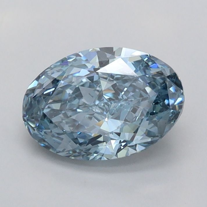 IGI Oval 1.06ct Fancy Intense Blue VVS1 - Loose Lab Diamond: IGI Oval 1.06ct Fancy Intense Blue VVS1 - Loose Lab Diamond Item Specifics: Source: This Is A Real Diamond Grown In A Lab Not Mined. Carat: 1.06 Cut: - Color: Fancy Intense Blue Clarity: VVS1 Polish: