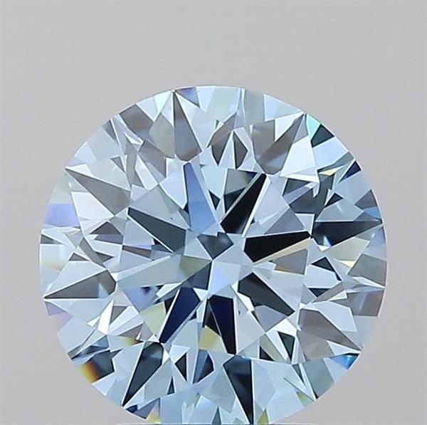IGI Round 2.51ct Fancy Vivid Blue VVS2 - Ideal Loose Lab Diamond: IGI Round 2.51ct Fancy Vivid Blue VVS2 - Ideal Loose Lab Diamond Item Specifics: Source: This Is A Real Diamond Grown In A Lab Not Mined. Carat: 2.51 Cut: ID Color: Fancy Vivid Blue Clarity: VVS2 Poli