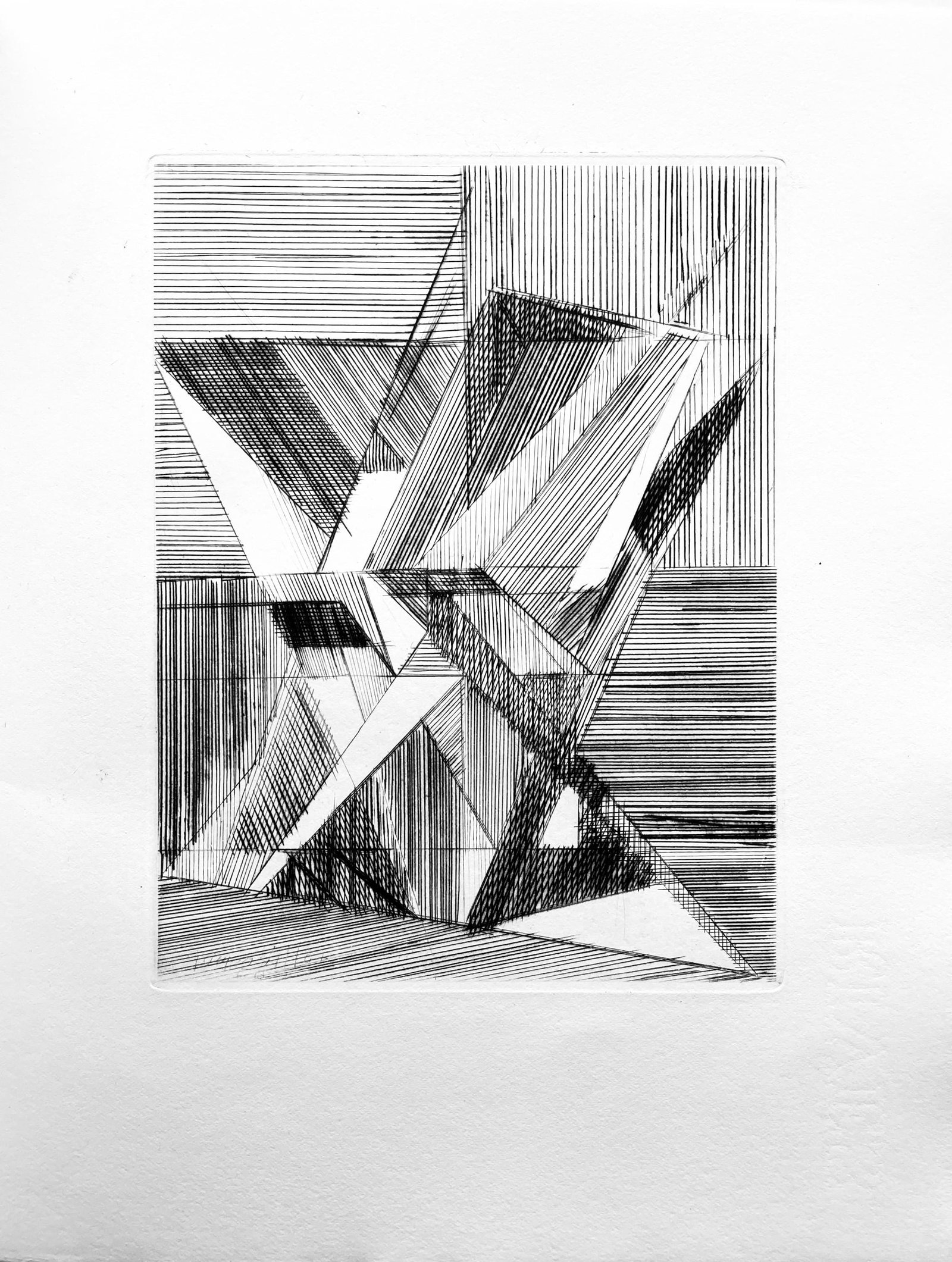 Jacques Villon, Composition, loge de Jacques Villon, Etching - 5