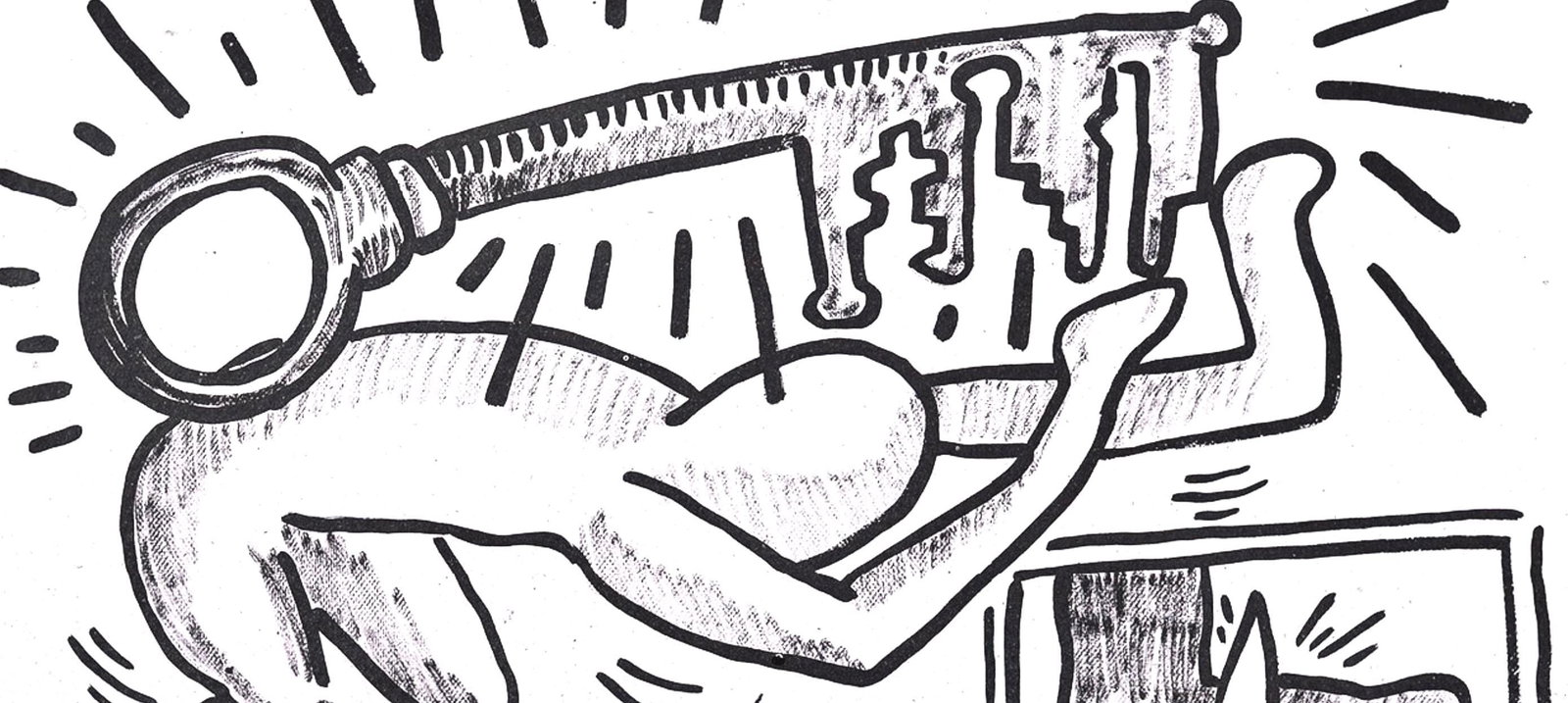 Keith Haring, Composition, Against All Odds, Lithograph - 2