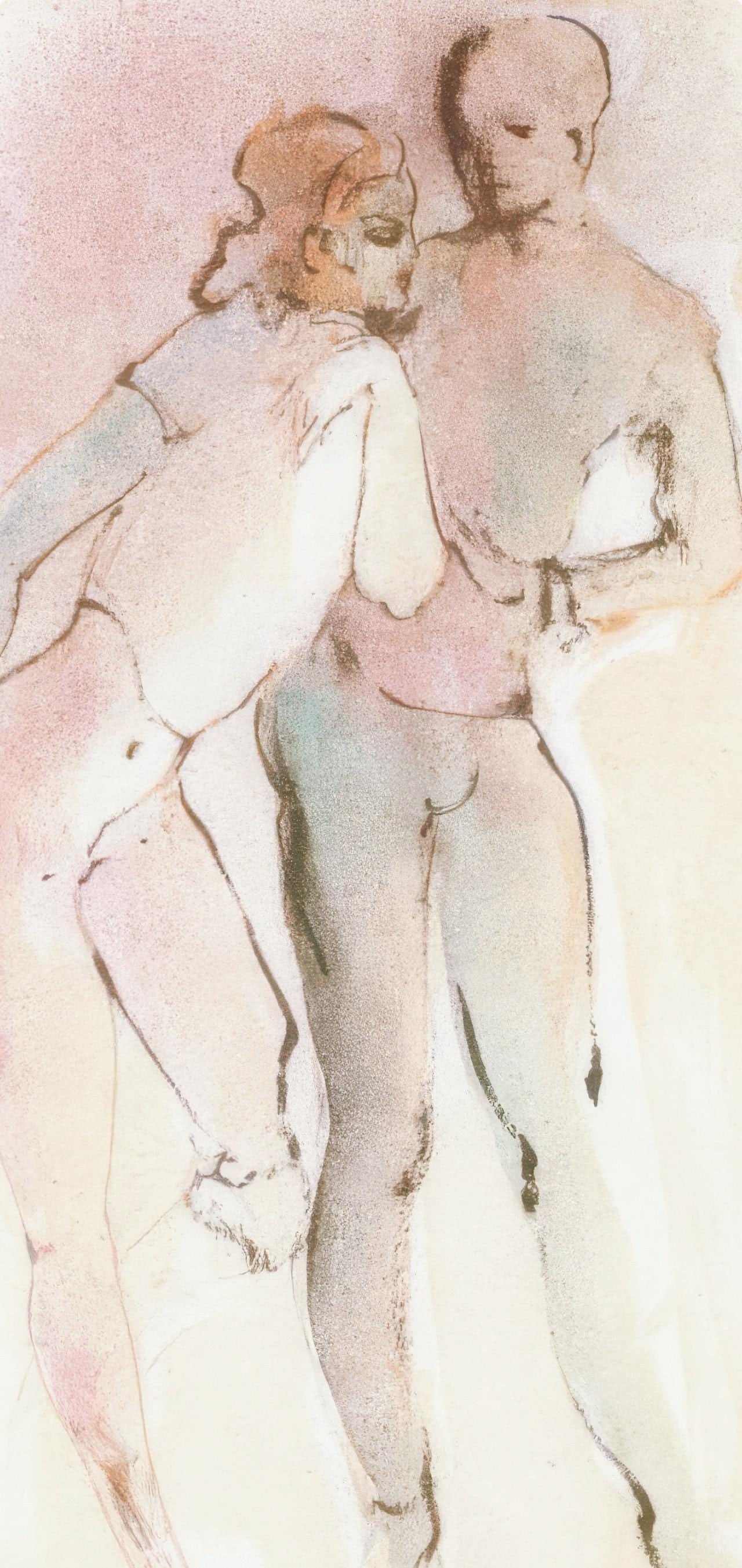 Fini composition paralllement lithograph 1969 - 2