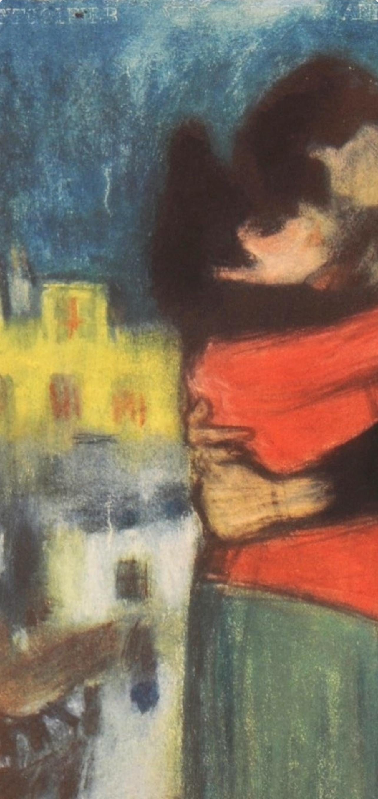 Picasso Composition Les Bleus de Barcelone Lithograph - 3