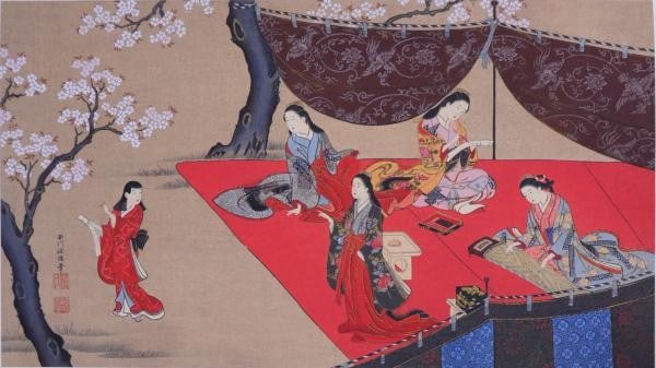 Nishikawa Sukenobu Meiji Woodblock Print Beauty Viewing Flowers Shinbi Shoin: Nishikawa Sukenobu Meiji Woodblock Print Beauty Viewing Flowers Shinbi Shoin Item Specifics: Artist: Nishikawa Sukenobu Subject: Bijin-ga (Beauty Viewing Flowers) Material: Paper Style: Japanese