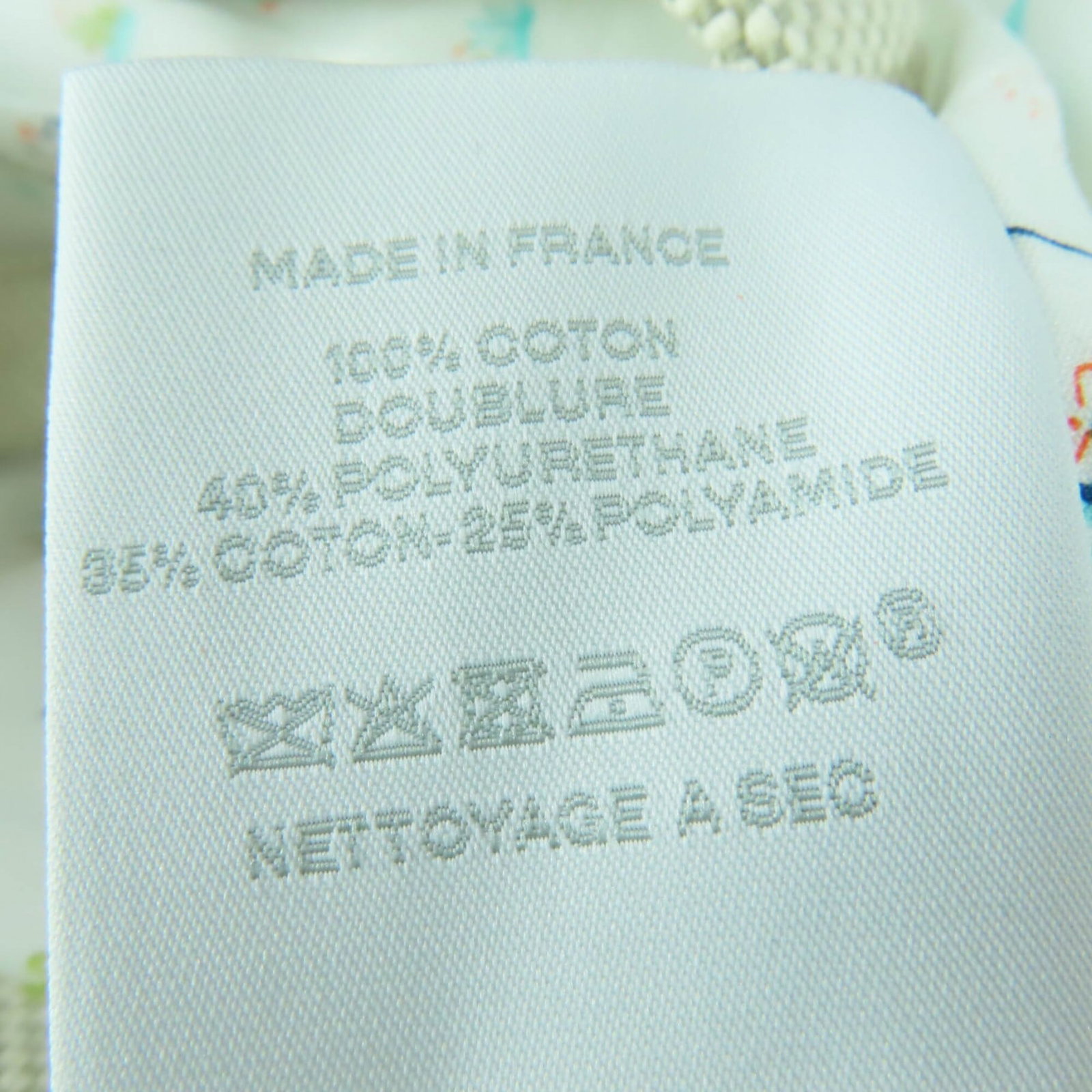 Hermes Tote Bag Cotton Polyurethane Polyamide - 11