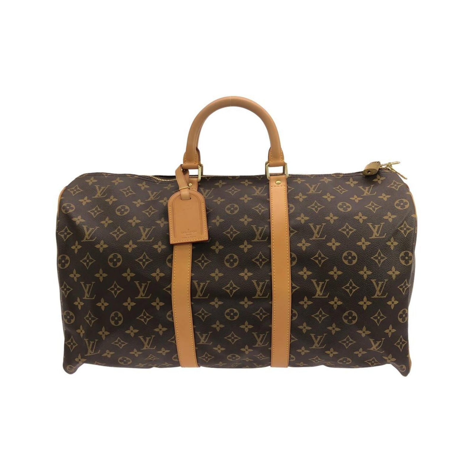 Boston Bag Coated Canvas by Louis Vuitton: Boston Bag Coated Canvas by Louis Vuitton Coated canvas construction provides durability and style to the Boston bag, while gold hardware adds a touch of luxury. This iconic design features a
