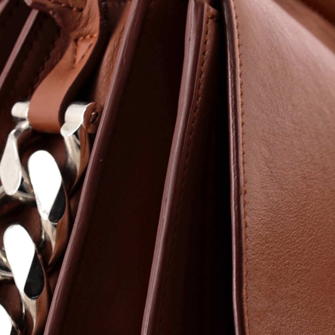 Givenchy Medium Leather Saddle Bag Infinity - 6