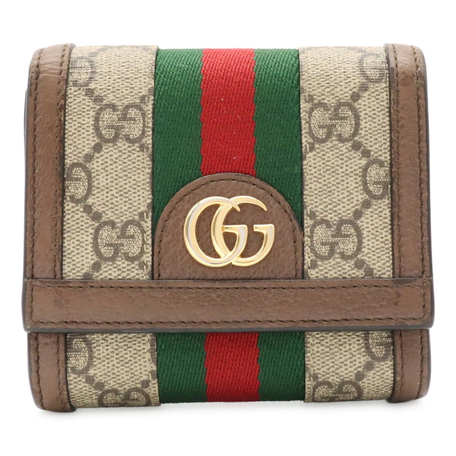 Gucci Supreme Bi Fold Leather Canvas Gg: Gucci Supreme Bi Fold Leather Canvas Gg Gucci Supreme Bi Fold Leather Canvas Gg - A stylish and functional wallet from the iconic Italian brand, featuring Gucci's signature GG Supreme pattern in a