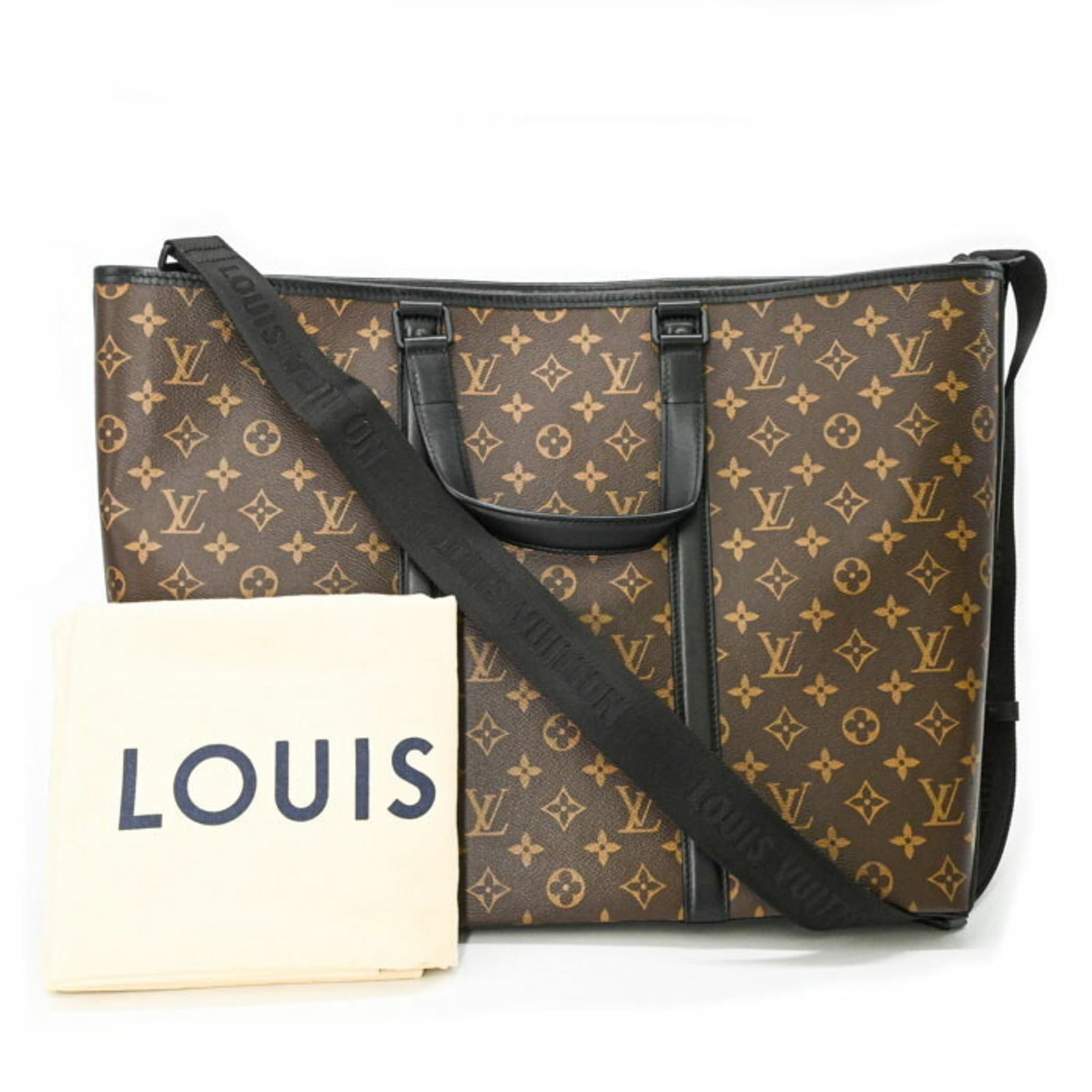 Vuitton Bag Monogram Louis: Vuitton Bag Monogram Louis The Louis Vuitton Bag Monogram Louis features the iconic monogram pattern in rich brown tones, showcasing the brand's signature style. Made from high-quality material, this 
