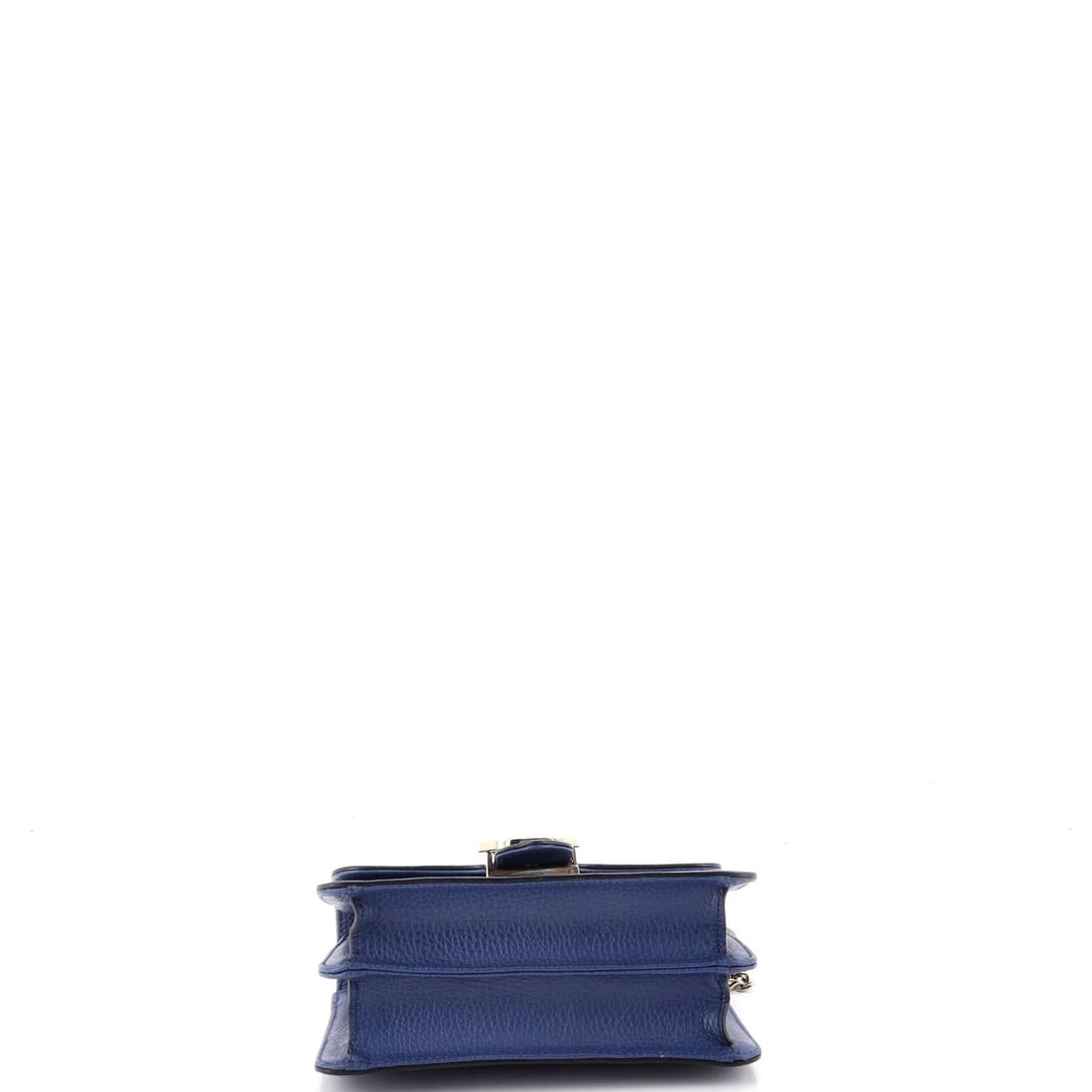 Small leather bag interlocking shoulder Gucci - 4