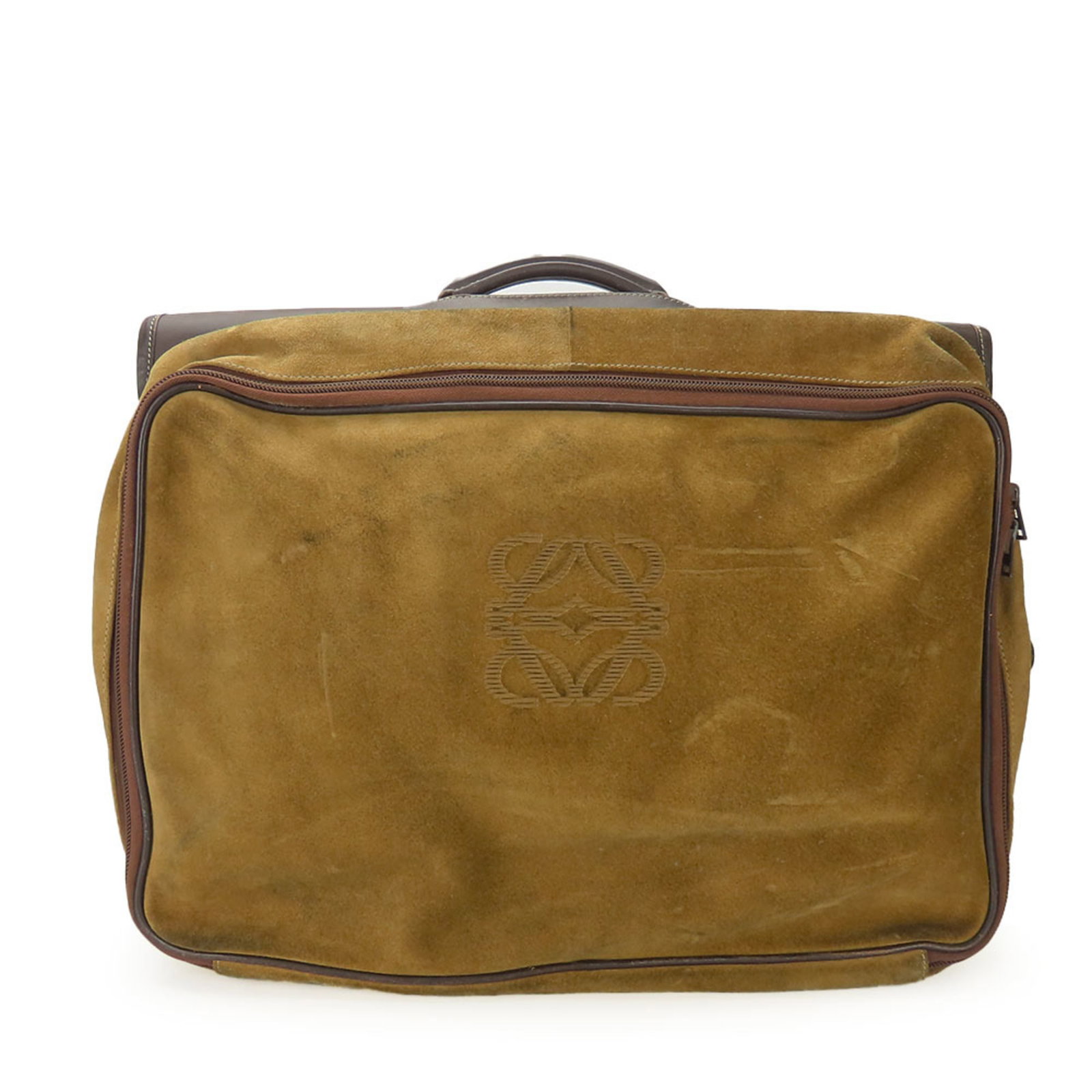 Loewe Handbag Leather: Loewe Handbag Leather Loewe Handbag Leather is a high-quality, beige or brown leather handbag made from genuine Loewe materials. This classic design features a dust bag and key for added convenience,
