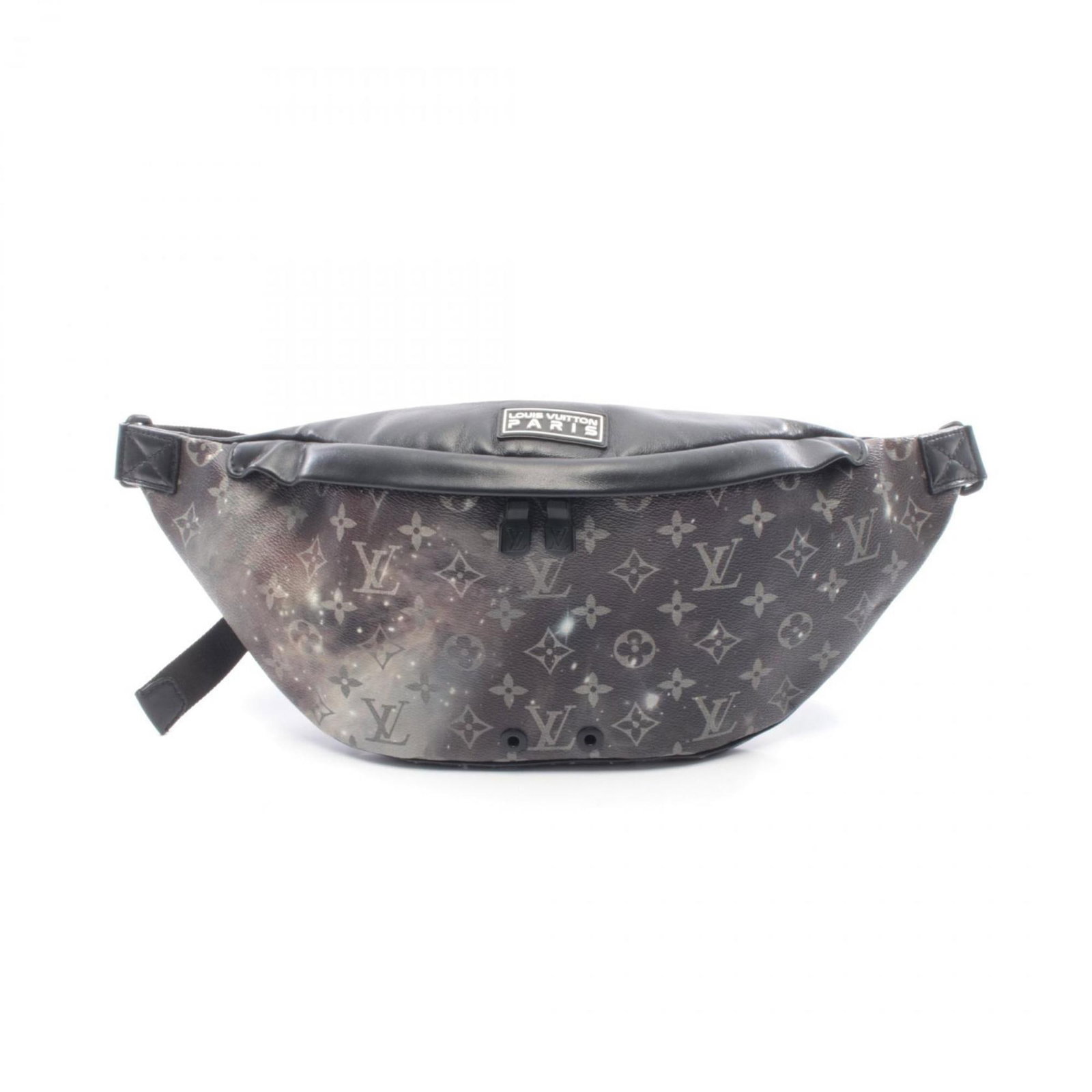 Canvas Leather Coated Fanny Handbag Pack Vuitton Louis: Canvas Leather Coated Fanny Handbag Pack Vuitton Louis Canvas Leather Coated Fanny Handbag Pack Vuitton Louis. Made from coated canvas and leather, this stylish fanny pack features a sleek black