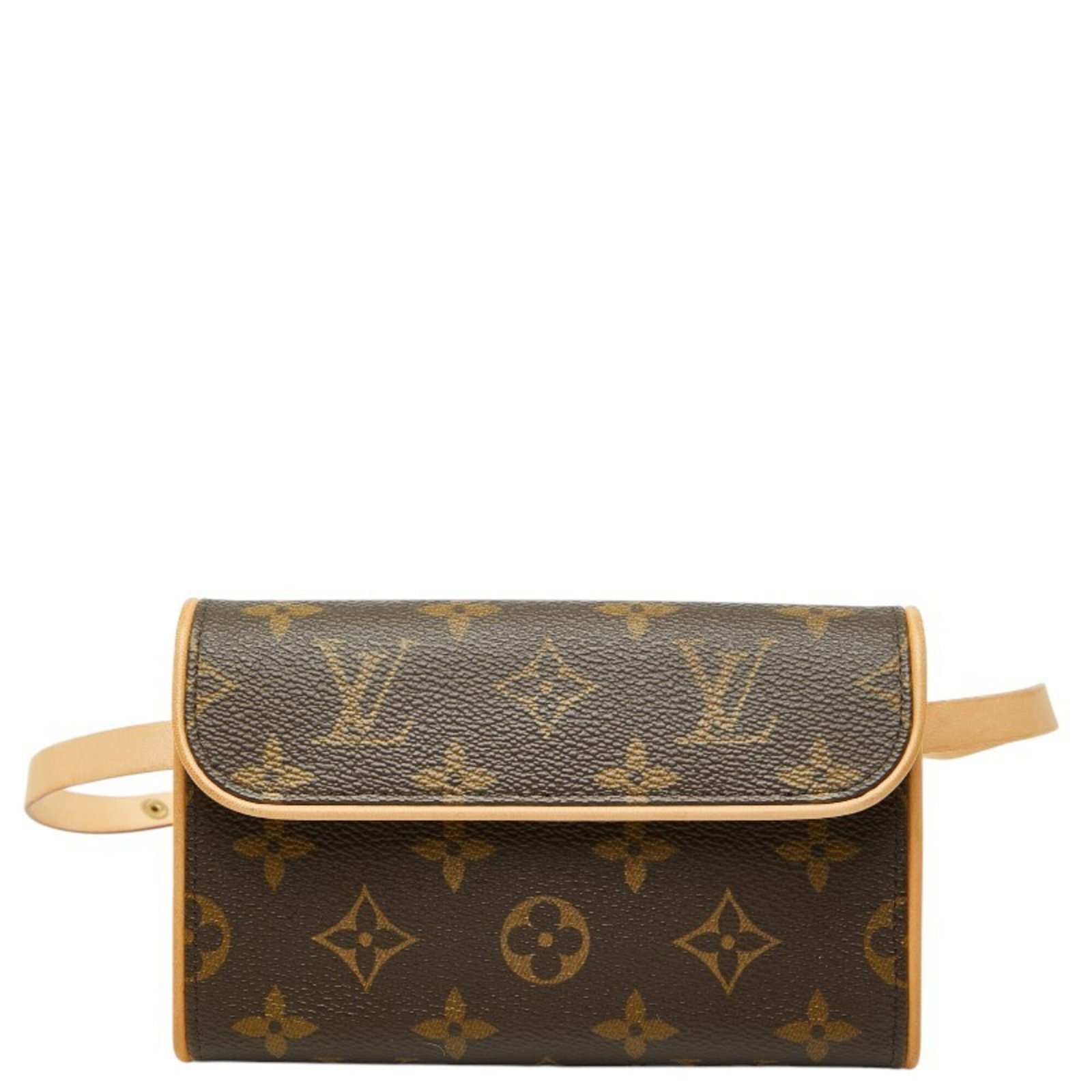 Louis Vuitton Fanny Pack Pochette Pvc: Louis Vuitton Fanny Pack Pochette Pvc Brown Louis Vuitton Fanny Pack Pochette made from PVC, featuring the iconic Monogram pattern. This stylish accessory measures 10.5cm x 16.5cm x 4cm and is