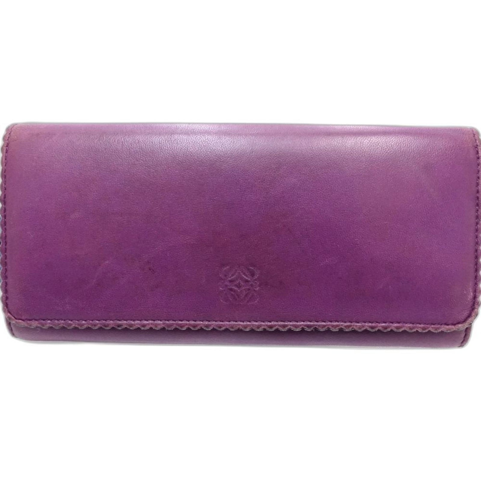 Long Wallet Bi Fold Leather - 2